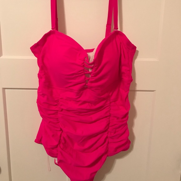 torrid Other - Torrid Bright Pink One-Piece Swimsuit